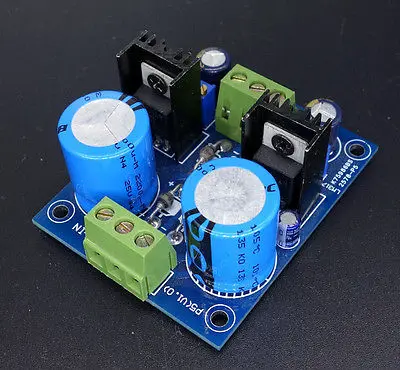 LM317 LM337 AC DC Регулируемый двойной регулятор напряжения блок питания|voltage regulator|power