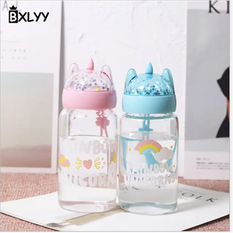 BXLYY стеклянный чайник с единорогом 1 шт. вечерние подарки на Рождество 2019