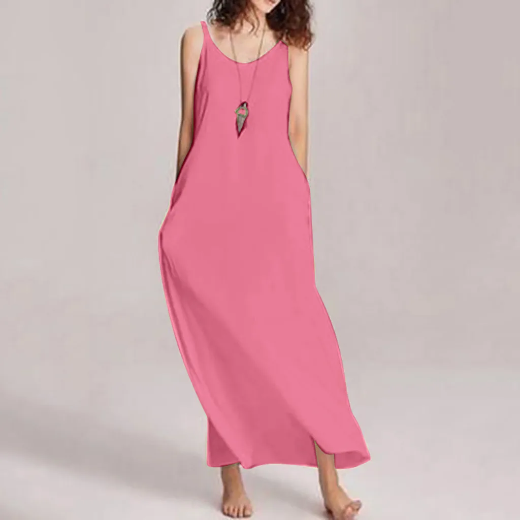 Женское летнее платье в стиле бохо женское однотонное праздничное сексуальное