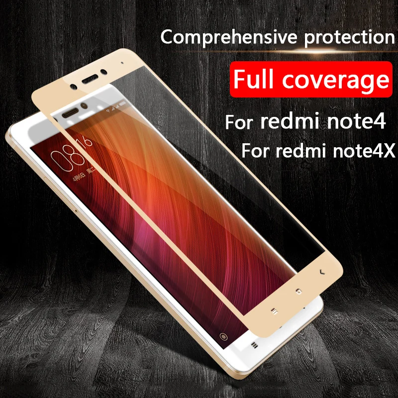 Для Xiaomi Redmi 4 4A note4X note4 6 5C 5X 5S плюс max2 Стекло закаленное 2.5D полное покрытие закаленное Экран защитная плёнка для НУА Вэй
