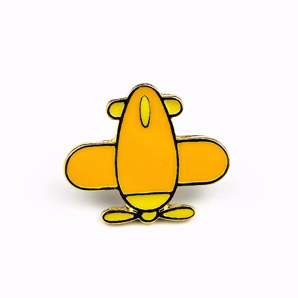 Timlee X226 Lovely Mini Bird Plane Brooch Metal Pins Button Gift Wholesale | Украшения и аксессуары