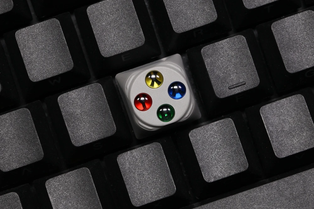 Молот xbox ручка контроллера ARTISAN KEYCAP совместим с переключателями Cherry MX и клонами смоляный корпус серый colorway xyba
