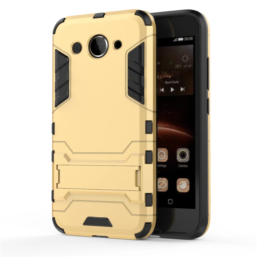 Zihfone чехол для Huawei Y3 2017 армированный мягкий Противоударный задняя крышка