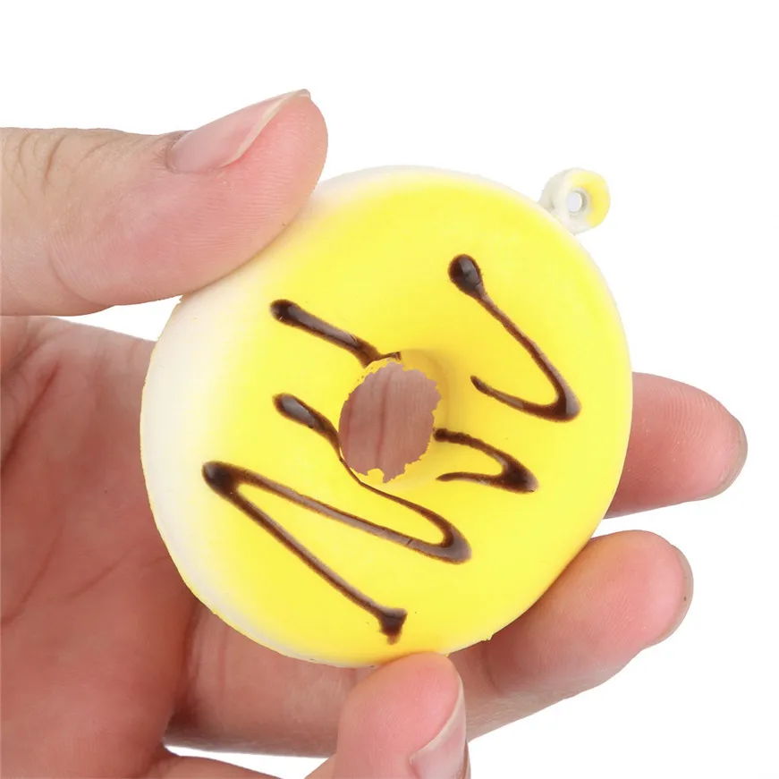 Забавные игрушки для детей и взрослых антистресс мочи пончики Squeeze Healing Kawaii Relieve Stress Rising Toys Gags Brinquedos