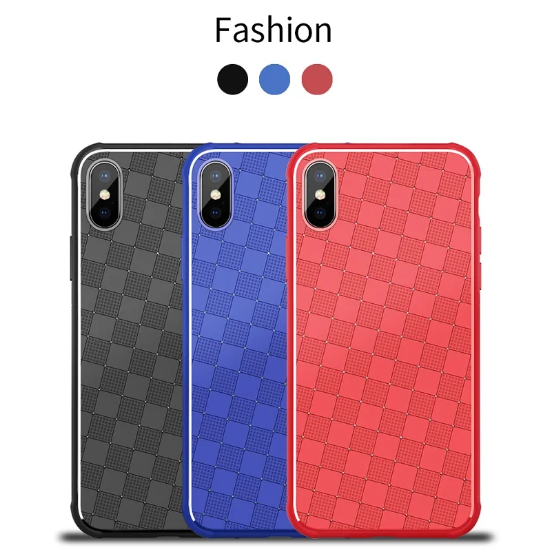 Nillkin переплетенный узор чехол Крышка корпуса ля iPhone X роскошный мягкий