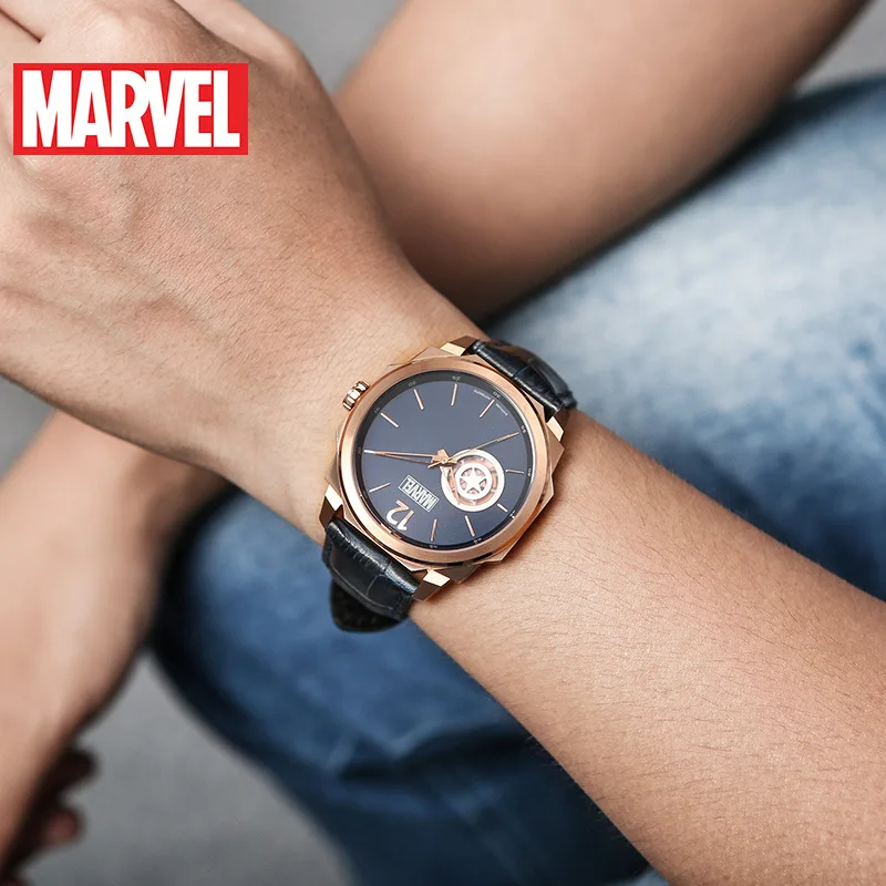 Мужские часы MARVEL Disndy Роскошные автоматические механические наручные спортивные