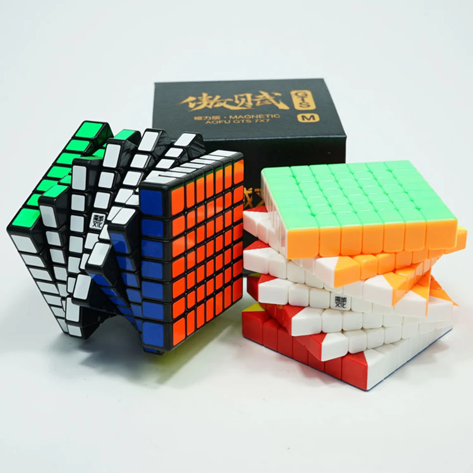 Оригинальный магнитный куб Moyu Aofu GTS 7x7x7 Профессиональный GTSM 7x7 магический