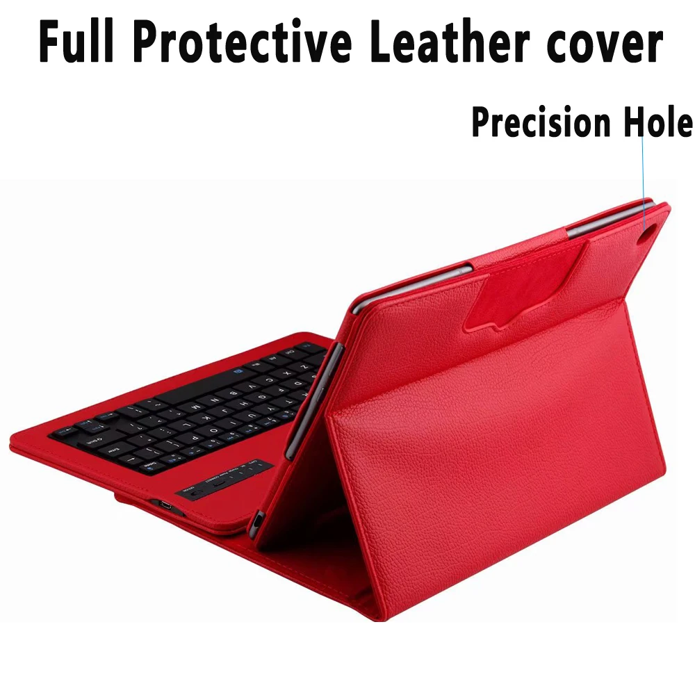 Снимите Bluetooth клавиатура чехол для huawei Mediapad M5 10 Pro 8 CMR AL09 W09 W19 с Экран протектор