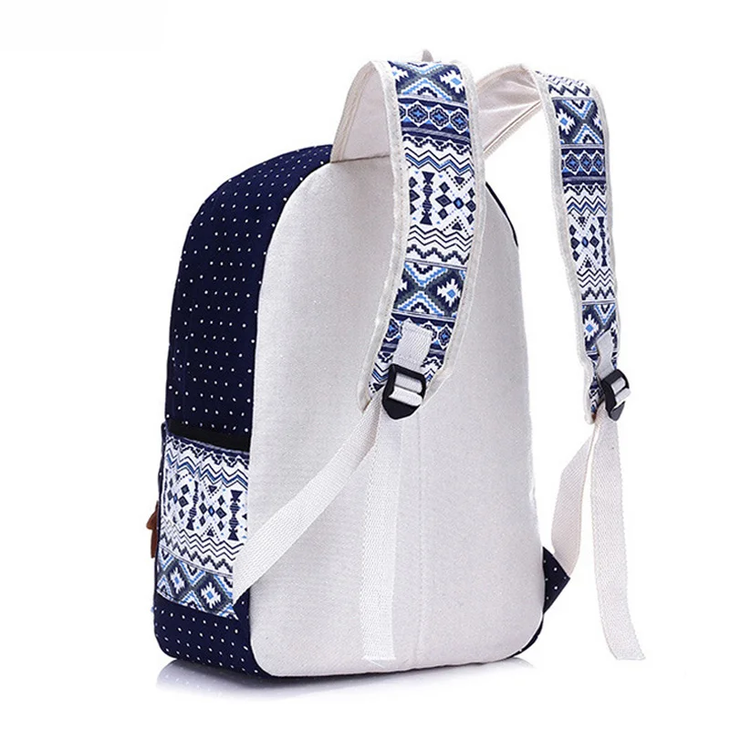 3 шт./компл. повседневный женский школьный рюкзак с принтом школьная сумка для