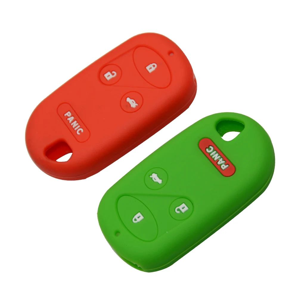 Силиконовый чехол для ключей OkeyTech подходит Honda CRV S2000 Insight Prelude 4 кнопки без ключа