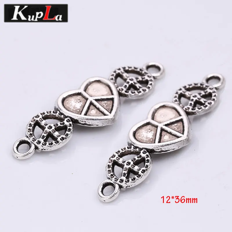 Kupla винтажные металлические брелоки для ювелирных браслетов Ретро Модные