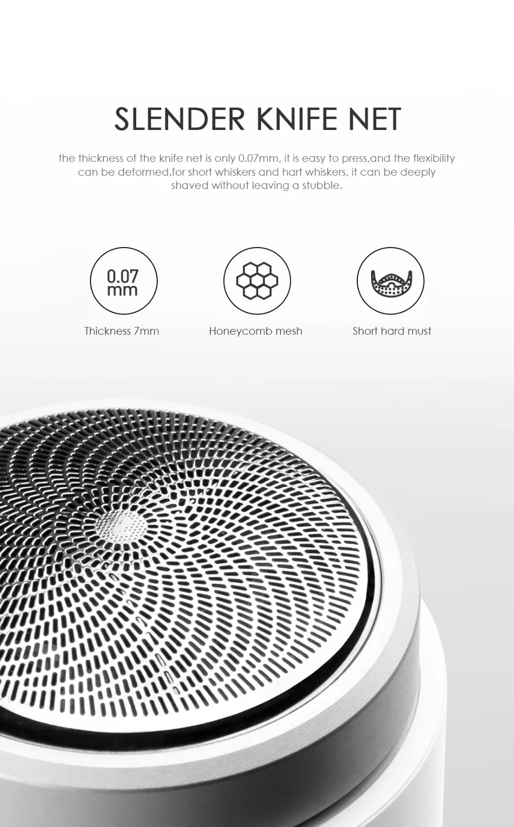XIAOMI SO WHITE ED1 мини электробритва для мужчин портативный сухой влажный USB Перезаряжаемый триммер для бороды моющийся для бритья IPX5