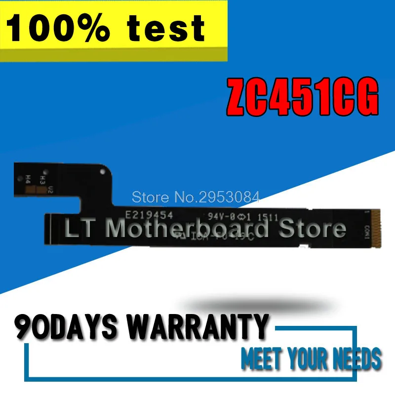 Оригинальный ZC451CG HQ IO FPC REV2.0 разъем USB для зарядки небольшая пластина материнская
