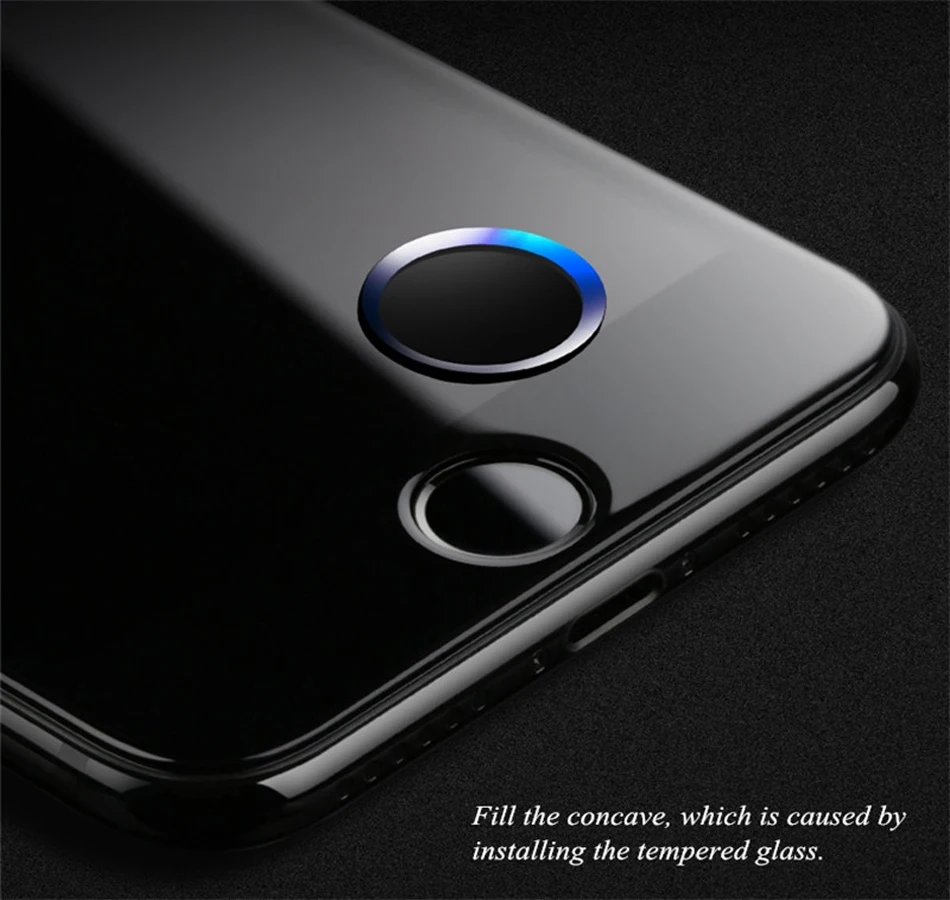 2 шт для iPhone 8 алюминиевая сенсорсенсорная ID Главная Кнопка Наклейка для iPhone 6 6S 7 8 Plus SE iPad отпечаток пальца сенсорный ключ Защитная Наклейка s