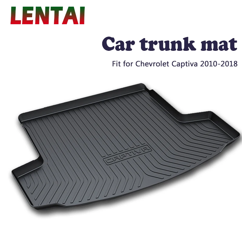 EALEN 1PC rear trunk Cargo mat For Chevrolet Captiva 2010 2011 2012 2013 2014 2015 2016 2017 2018 Boot Liner Tray Accessories