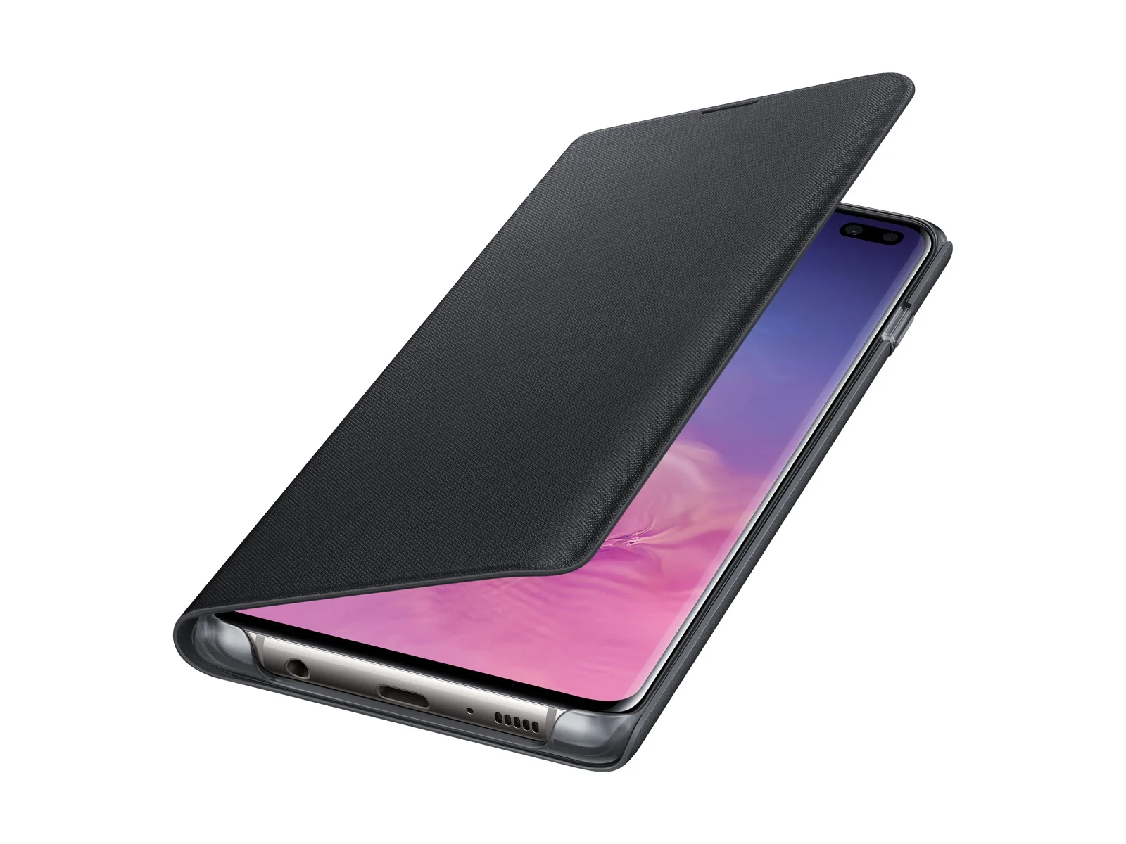 Для SAMSUNG S10 официальный Galaxy S10+ светодиодный чехол-кошелек откидная крышка Galaxy S10 Plus S10e смарт-карта карманный кожаный чехол