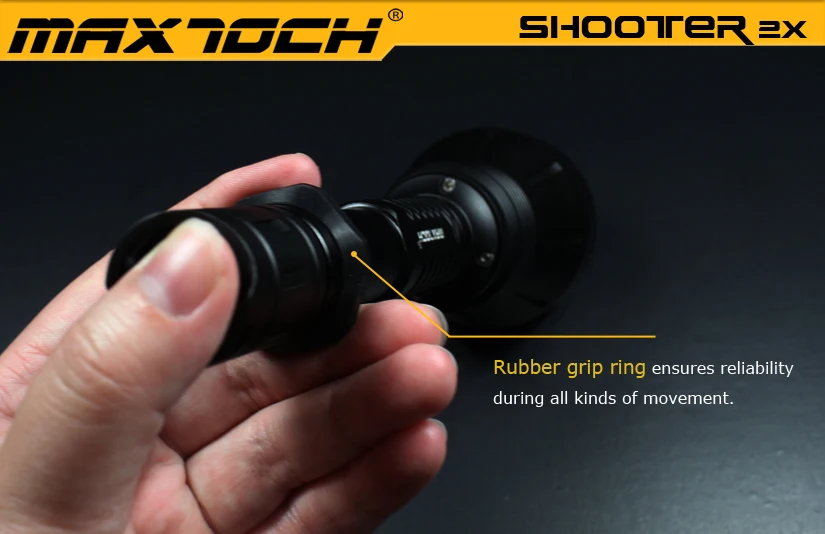 MAXTOCH 2X 1450lm, 1200 м+ расстояние луча, 310 г, Dedomed XM-L2 U4 светодиодный, предельная версия метательных фонарей