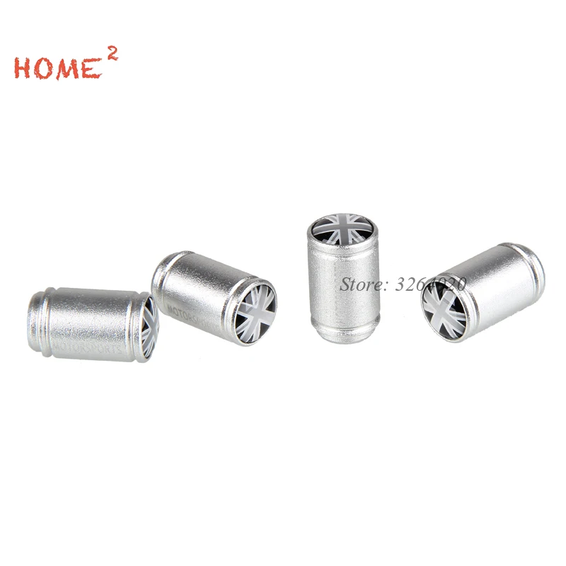 Флаг Великобритании колпачки клапанов автомобильных шин матовая металлическая