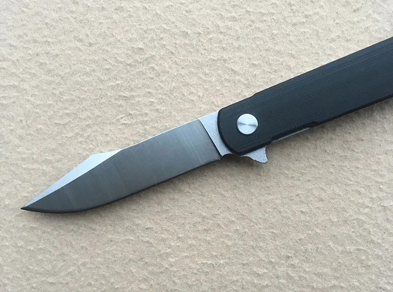 LEMIFSHE Флиппер джентльмен 2 складной нож 9CR18MOV стальное лезвие G10 Ручка Открытый Кемпинг Карманный Фруктовый Нож EDC инструменты