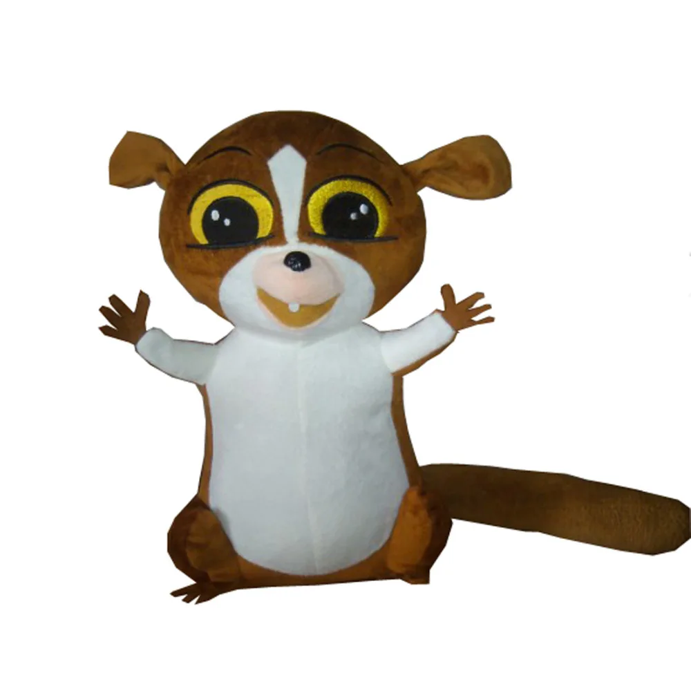 Madagascar 2 Пингвины Морт Лемур 55 см плюшевые куклы PP хлопок ручной работы|pp cotton|plush
