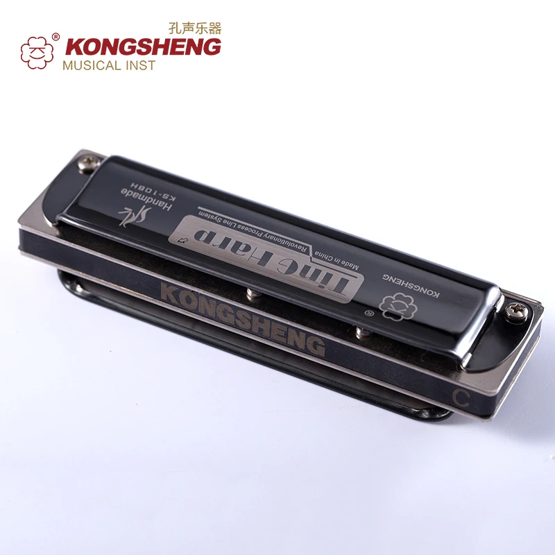 Высококачественная гармоника KONGSHENG с 10 отверстиями диатоническая гармошка цвет