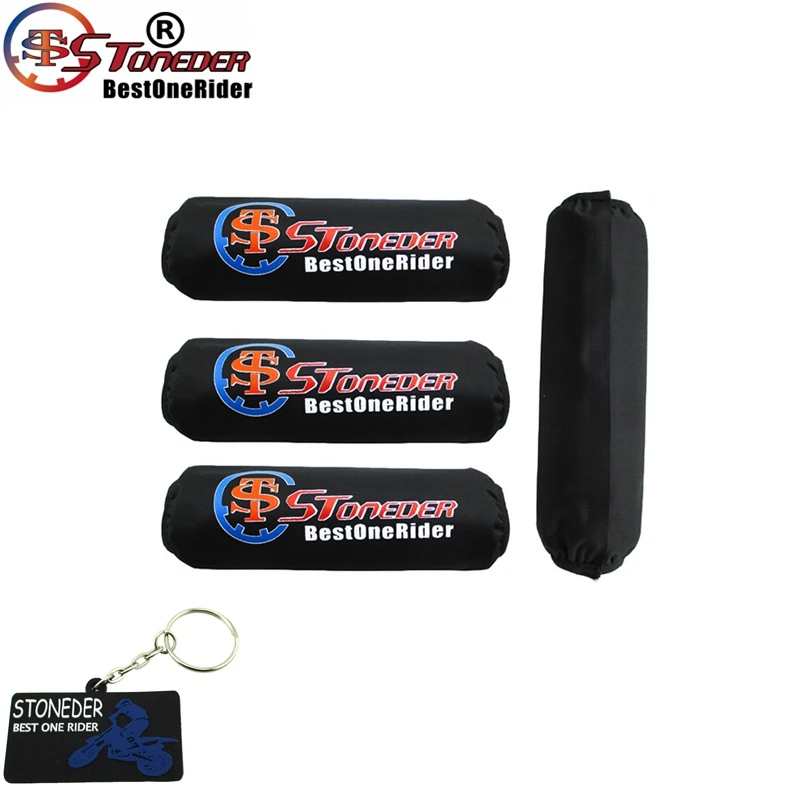4pcs STONEDER 350 мм шок чехол Suspensione протектор для трансивера 450R YFZ450 LTZ400 LTR DVX KFX 400 SMC Stinger 150cc-520cc ATV - Цвет: 4pcs