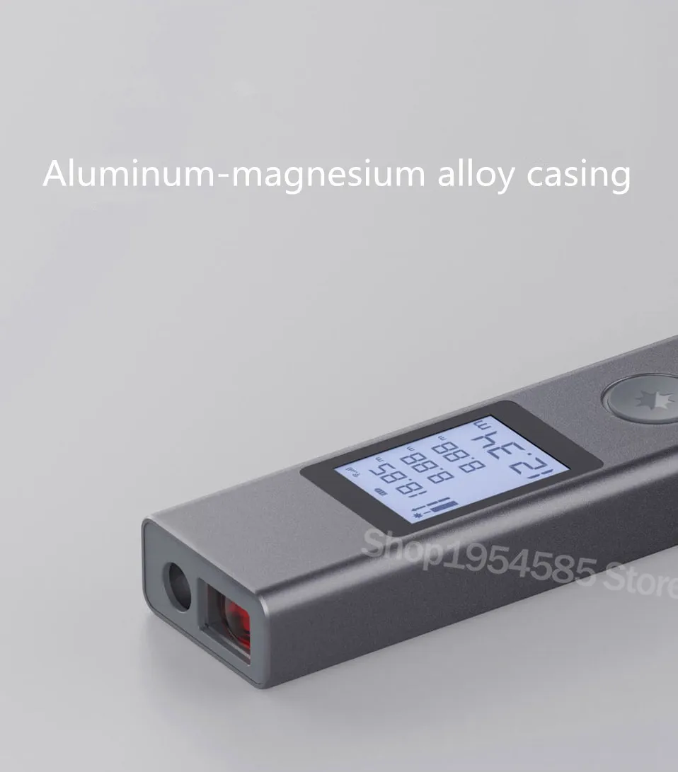 Xiaomi Duka 40 м LS-P Лазерный дальномер USB высокая точность измерения вспышка зарядка портативный дальномер