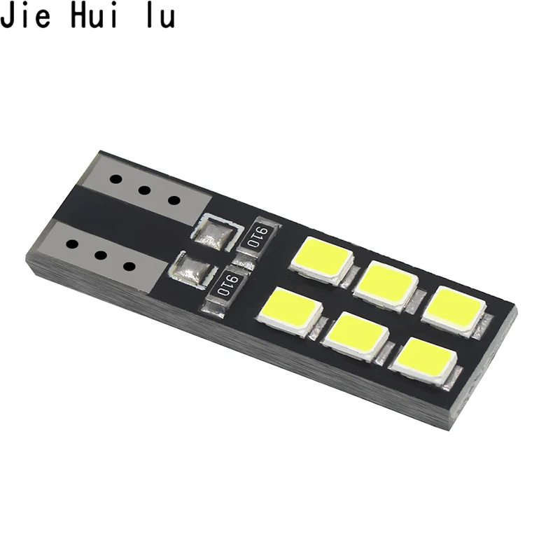 Высокое качество 1 шт. T10 W5W 194 168 501 12 Светодиодный 2835 SMD CANBUS безошибочный белый