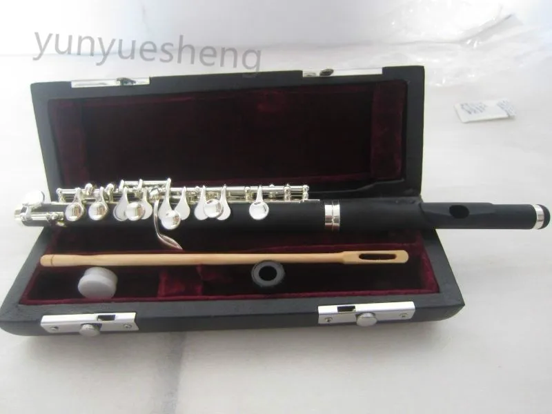 Piccolo Kit Mixed Ebony/Ebonite Powder Cupronickel Keys Silver Plated