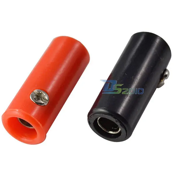 Высокое качество 1 пара медь 4 мм банан Динамик Джек гнездо разъем тестовый адаптер|speaker with fm radio|speaker laptopspeakers