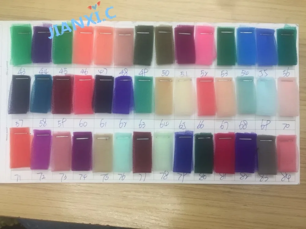 93 цвета на выбор! Мягкая сетчатая кружевная ткань для платья | Дом и сад