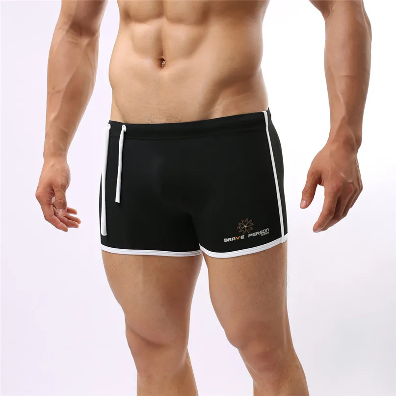 Мужские сексуальные трусы Briefs, одежда для плавания, шорты для бега, Пляжное нижнее белье, трусы для плавания, Спортивная быстросохнущая одежда для плавания, Новинка#2J19