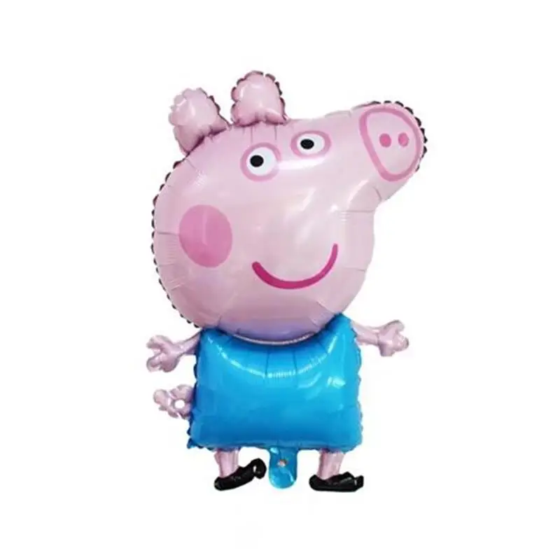 Горячие sale1PC прекрасный peppa Свинья игрушка детская Air Фольга шары День рождения