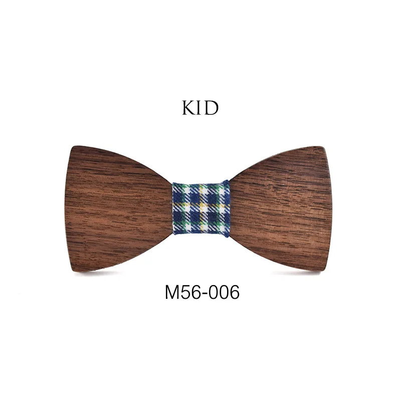 Детский деревянный галстук бабочка высшего класса детский в британском стиле