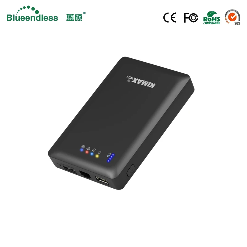 Blueendless пластиковый футляр для внешнего жесткого диска sata 2,5 дюймов USB 3,0 hhd до 2 ТБ с поддержкой Wi-Fi и коробка маршрутизатора и power bank hdd коробка