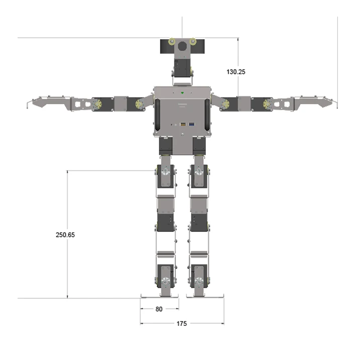 ROBOTIS OP3 динамический Гуманоид Интеллектуальный двухъядерный робот с открытым исходным кодом платформа высокопроизводительное Программирование