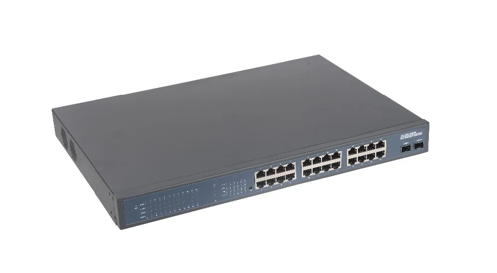 24 Порты и разъёмы гигабитный Ethernet коммутатор с 2 SFP 26 сетевой коммутатор|gigabit ethernet