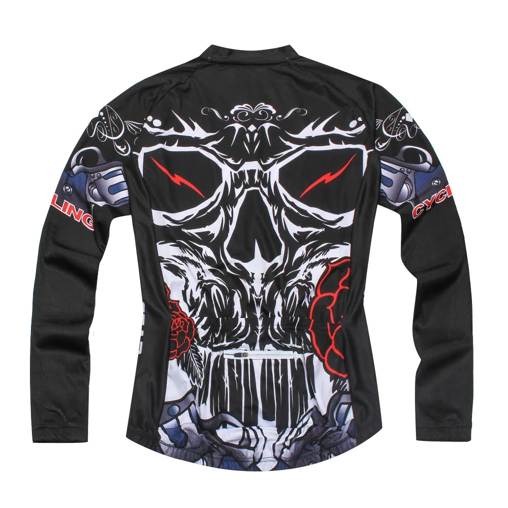 Мужская велосипедная футболка с длинным рукавом Черная|ropa ciclismo|bike menbicycle jersey |