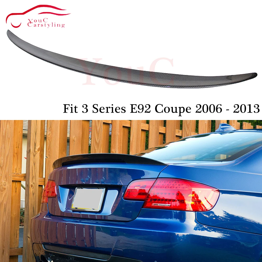 Спойлер для BMW 3 серии E92 2 двери купе 2006 2013 320i 325i 330i 335i багажник загрузки спойлер