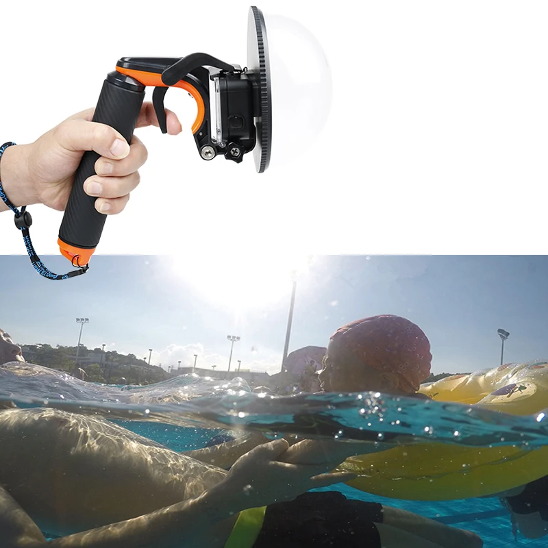 Чехол для Go Pro Gopro Hero 8 5 6 7 Black Photography со стабилизатором и триггером|dive housing|case for