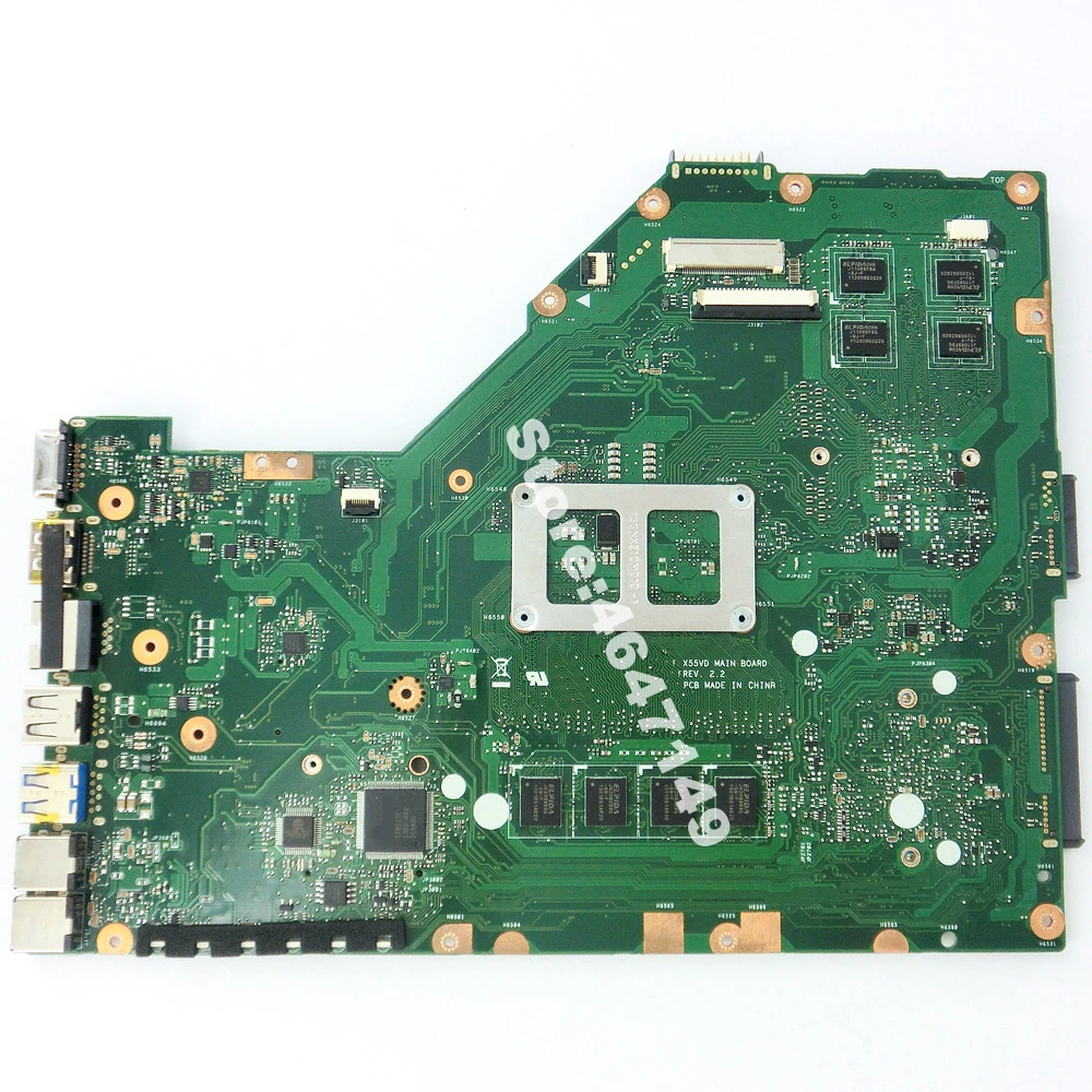 Материнская плата X55VD GT610M 1 ГБ 4 ГБ ОЗУ REV 2,1/2,2 для ASUS X55V X55VD Материнская плата ноутбука USB3.0 DDR3 X55VD тест материнской платы ОК