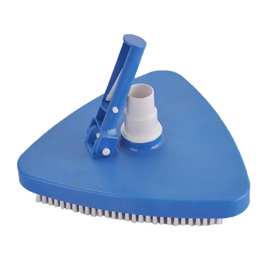 Треугольная насадка для уборки бассейна вакуумная щетка бассейнов рыбных