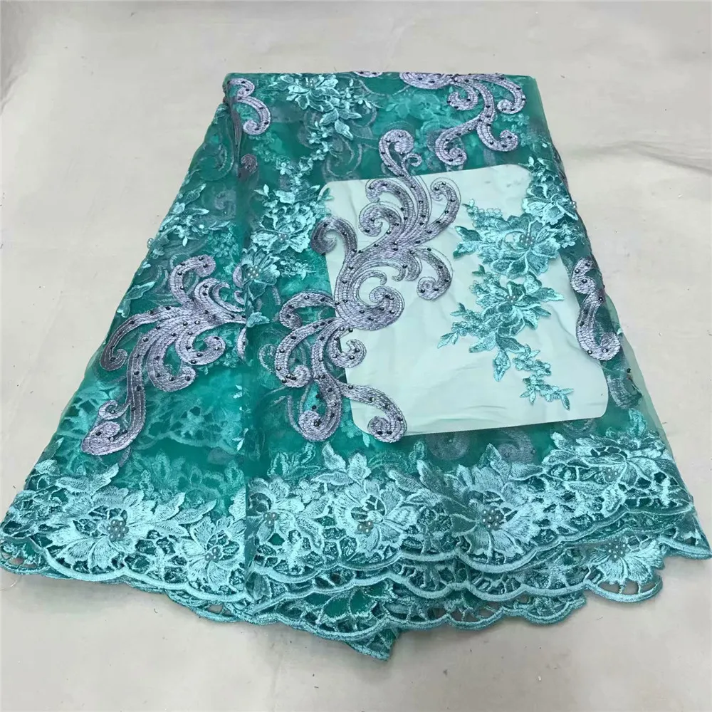 Последние высокого качества в африканском стиле кружева тюль 2018 Французский