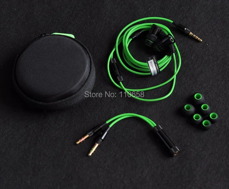 Razer Hammerhead Pro With Mic Gaming headphone computer game earphone Music Bass In-Ear Headset Brand New Retail packaging | Электроника