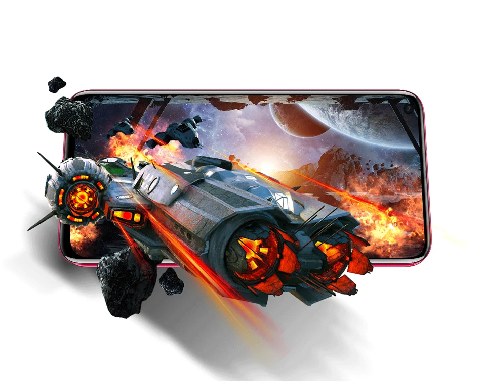 HUAWEI Nova 4 мобильный телефон 6,4 ''Kirin 970 Восьмиядерный Android 9,0 отпечаток пальца разблокировка лица GPU Turbo версия камеры 20 МП