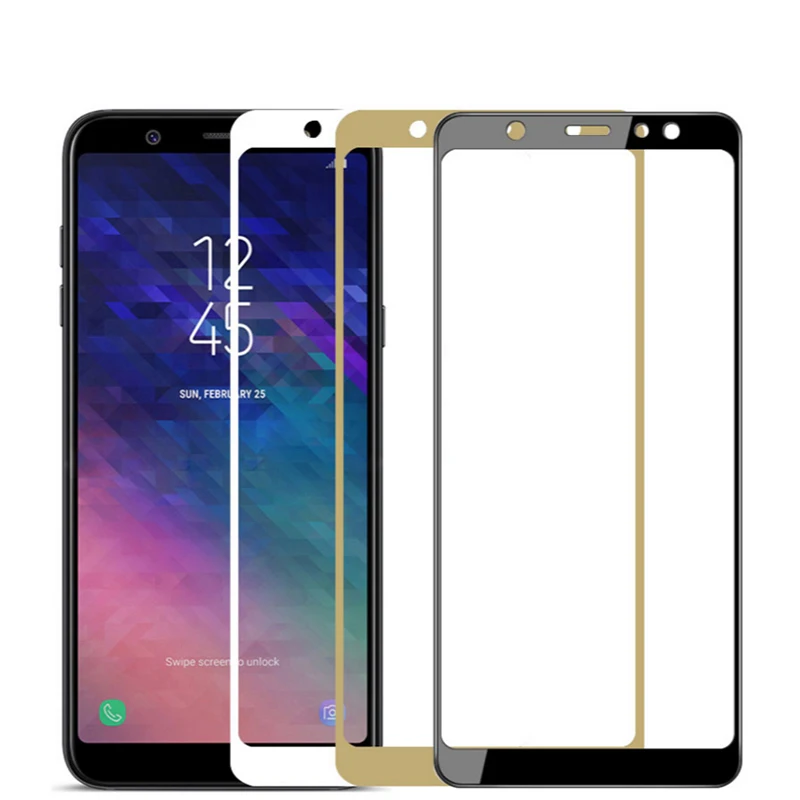 3D закаленное стекло для Samsung Galaxy A6 A6plus A600f Защита экрана Plus + A 6 защитная