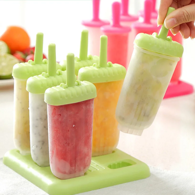 Формочки Для Мороженого Эскимо 6 шт. многоразовые кухонные инструменты