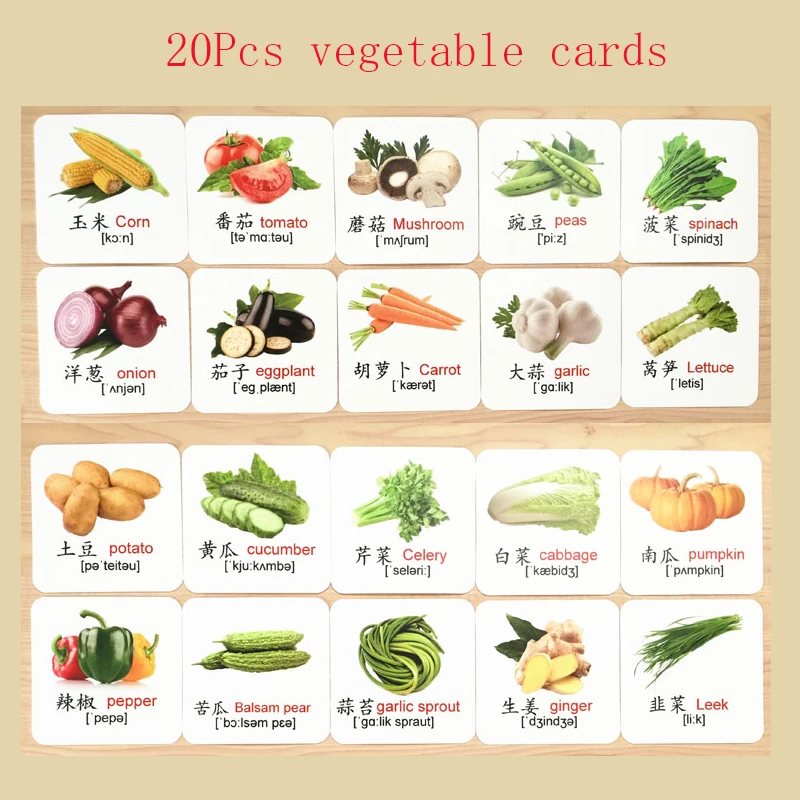Растительные водонепроницаемые флэш карты алфавита Карманные детские