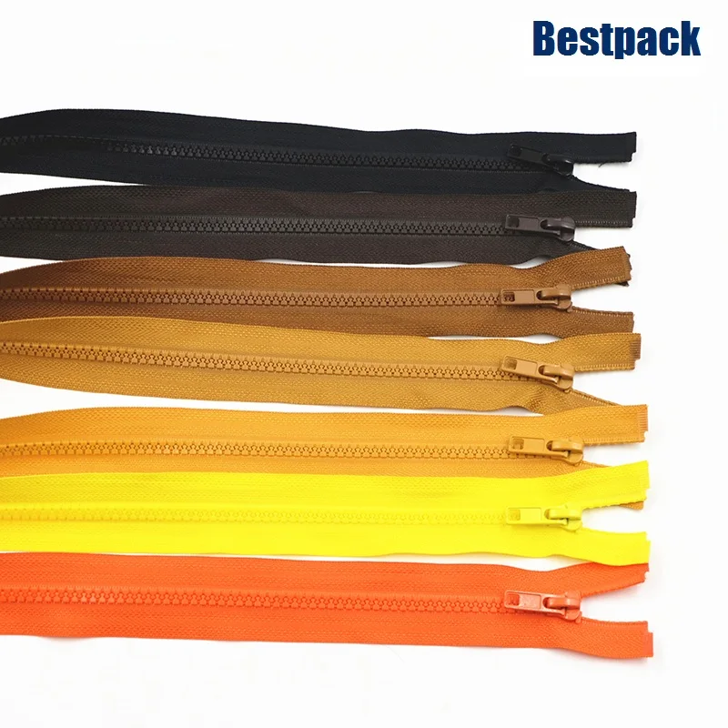 5 шт./лот разноцветный #60 см молния из смолы для одежды длинное пальто пуховая