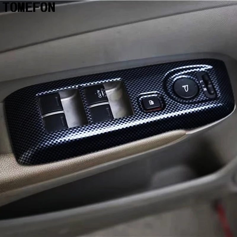 8 шт. переключатель передач из углеродного волокна для Honda City 2008 2012 LHD AT|interior